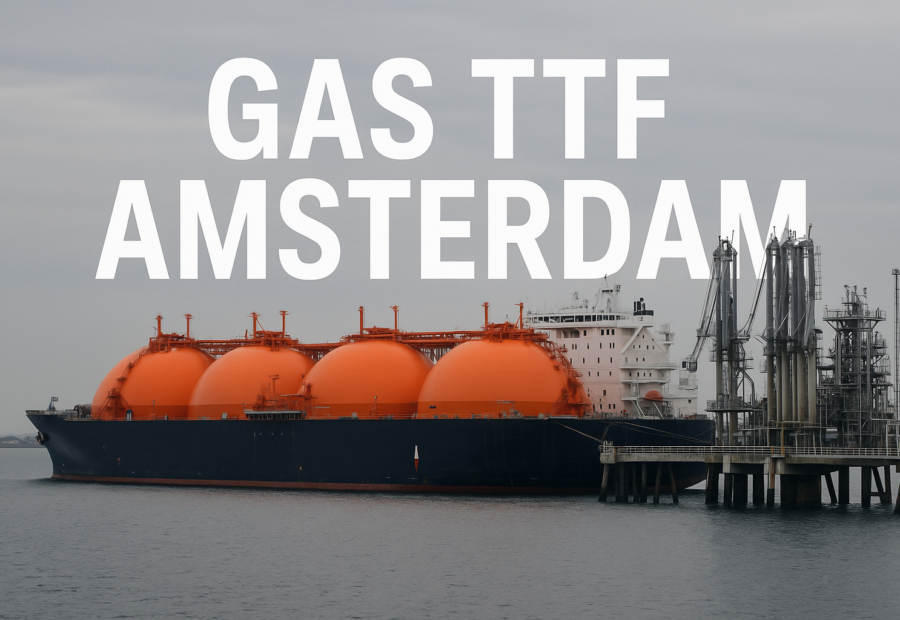 Il gas rimane sopra i 40 euro sulla piazza Ttf di Amsterdam