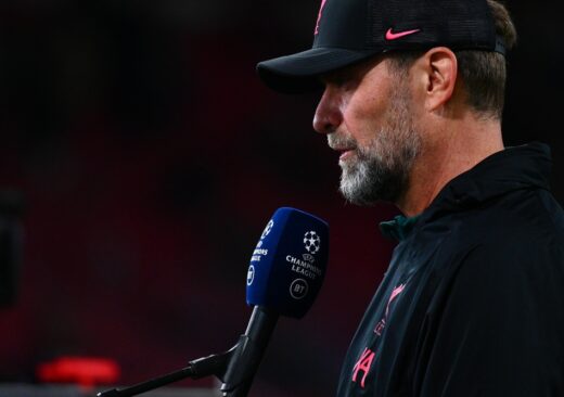 Jürgen Klopp durante un'intervista