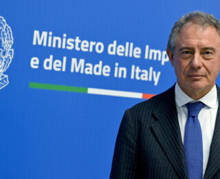 Adolfo Urso durante il Business Forum Italia-Francia