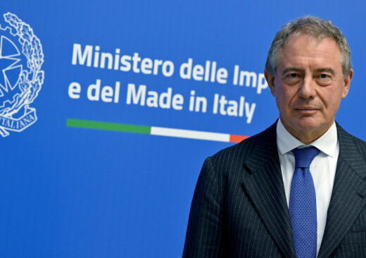 Adolfo Urso durante il Business Forum Italia-Francia