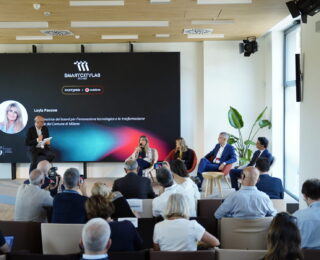 Inaugurazione dell'Innovation Hub di Fastweb e Vodafone a Milano