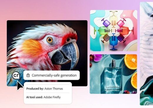 Screenshot di Adobe Firefly