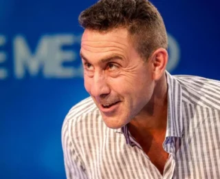 Roberto Vannacci durante un dibattito in tv