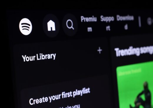 Screenshot dell'assistente conversazionale 'Talk to Spotify'