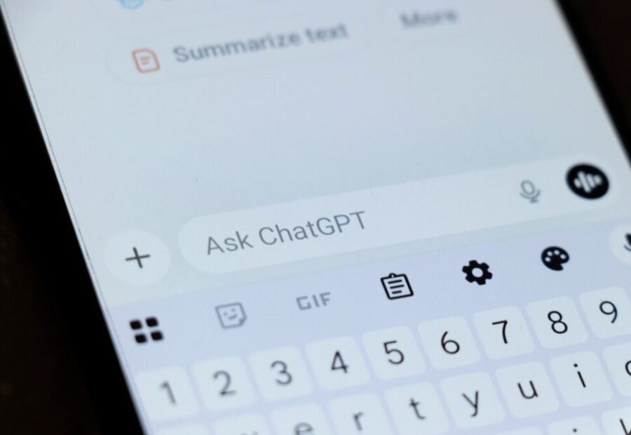 ChatGPT Work su mobile