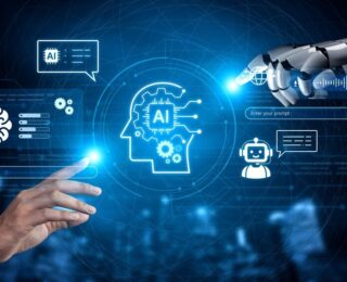 Illustrazione sull'adozione dell'intelligenza artificiale
