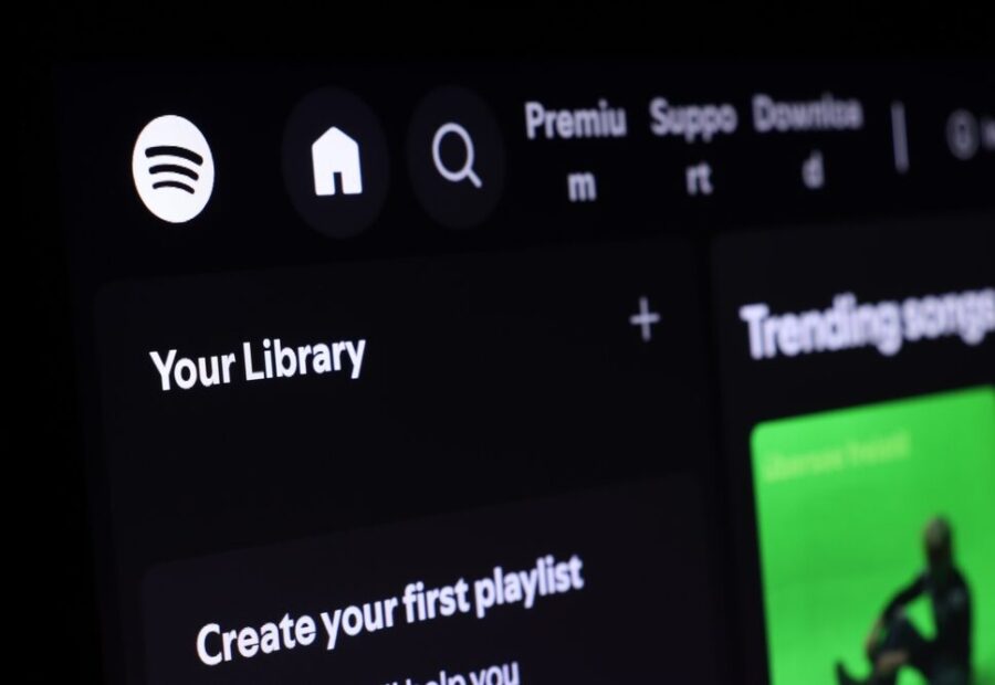 Grafico di crescita di Spotify