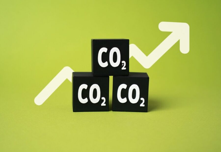 Grafico del prezzo delle quote di CO2