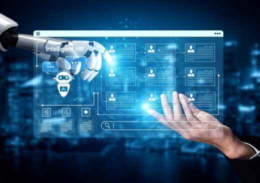 Rappresentazione grafica delle funzioni IT, legali e di compliance nell'intelligenza artificiale