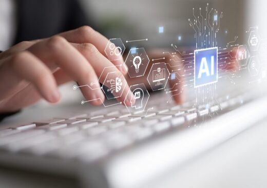Rappresentazione grafica degli agenti AI in azione