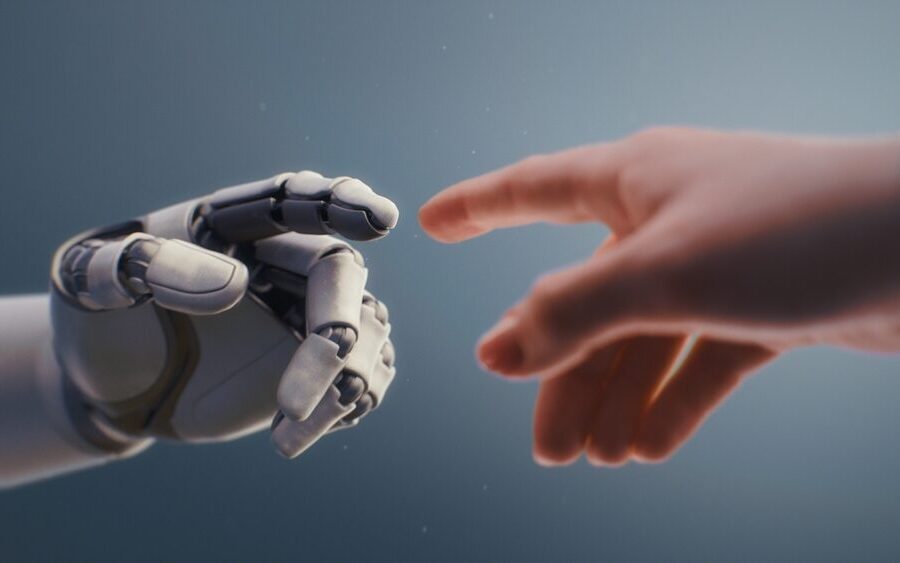 Rappresentazione grafica dell'intelligenza artificiale e governance