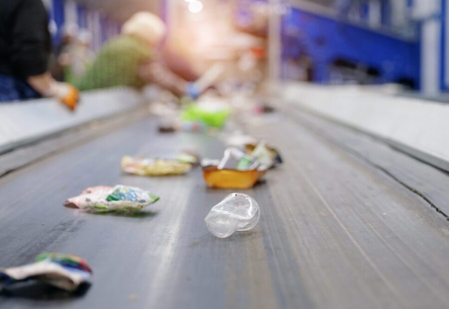 Impianto di riciclo della plastica