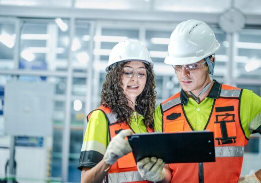 Ufficio moderno con tecnologia integrata