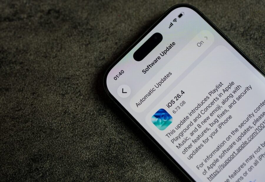 Screenshot di iOS 27 con nuove funzionalità
