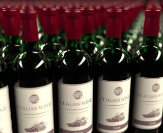 Vino italiano in esportazione