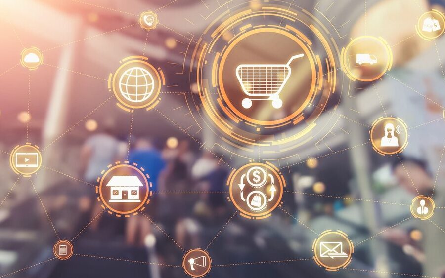 Rappresentazione grafica dell'intelligenza artificiale nel business