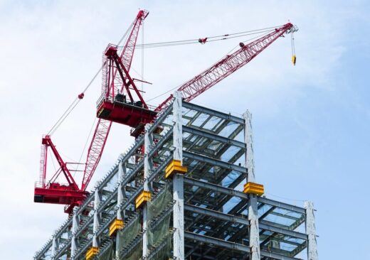 Cantiere edile in Italia