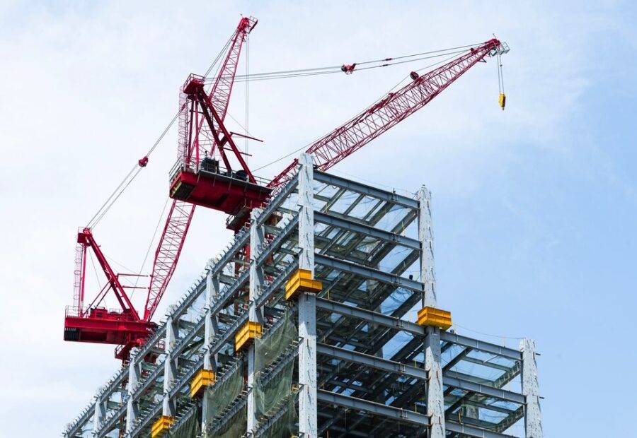 Cantiere edile in Italia