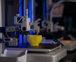 Ruote airless stampate in 3D per veicoli robotici