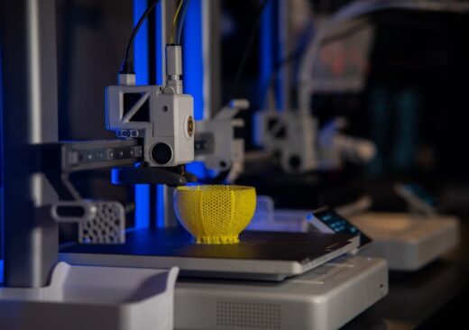 Ruote airless stampate in 3D per veicoli robotici