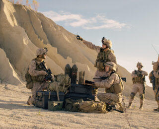 Operatori di droni dell'Esercito Usa